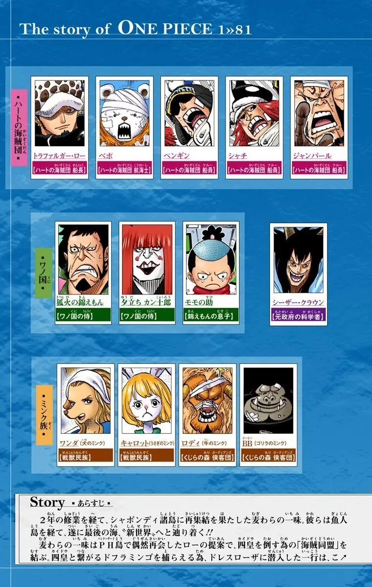 One Piece (Official Colored) Chapter 807 page 5 - 