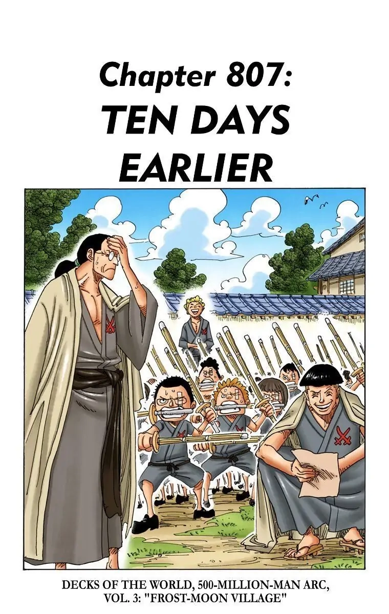 One Piece (Official Colored) Chapter 807 page 7 - 