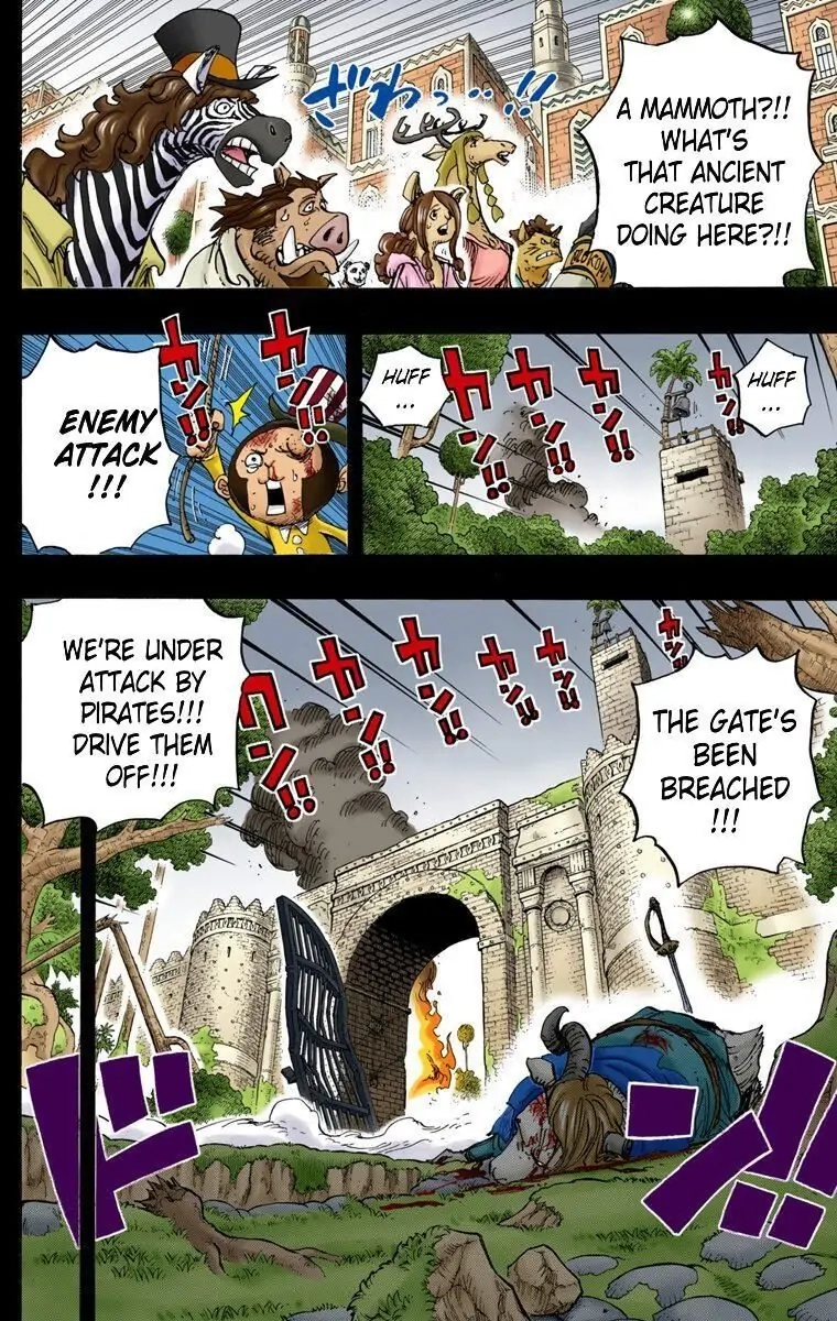 One Piece (Official Colored) Chapter 808 page 2 - 
