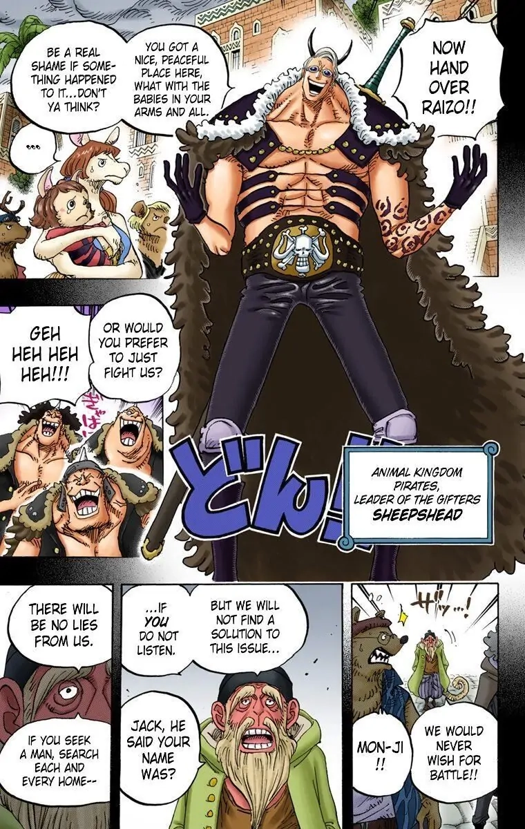 One Piece (Official Colored) Chapter 808 page 5 - 