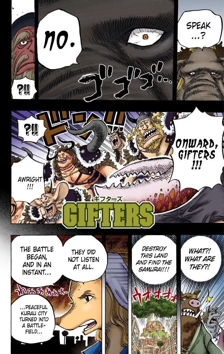 One Piece (Official Colored) Chapter 808 page 9 - 