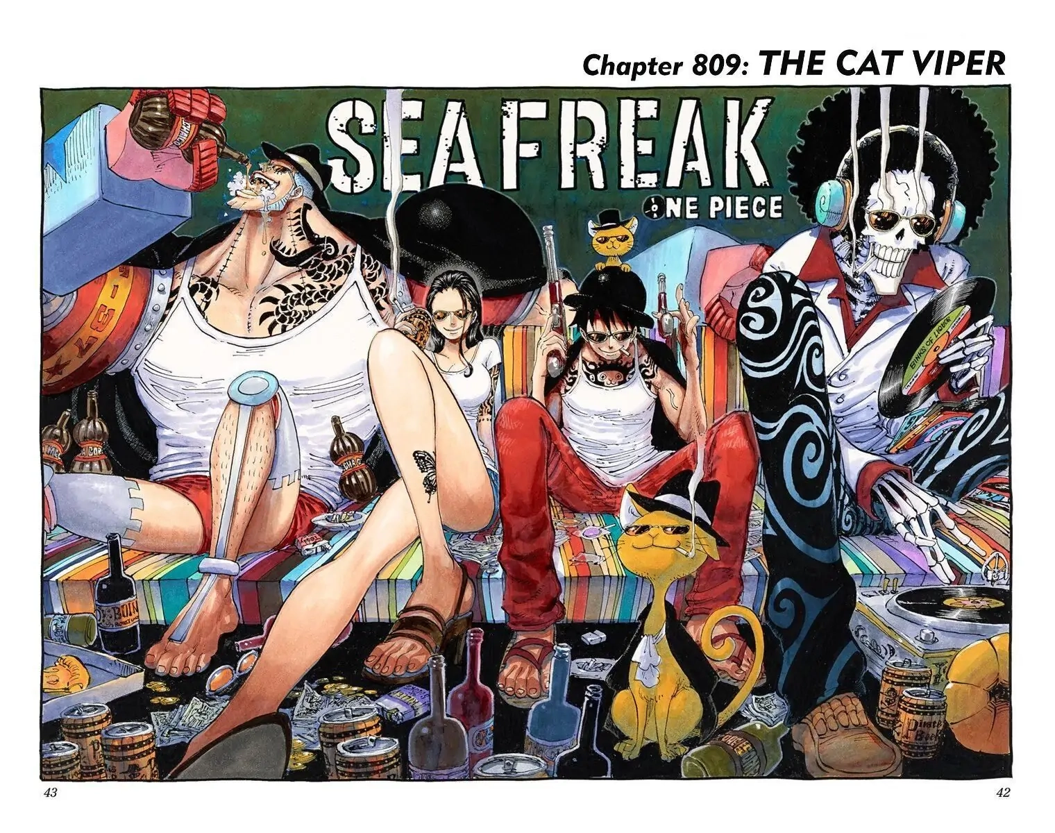 One Piece (Official Colored) Chapter 809 page 1 - 