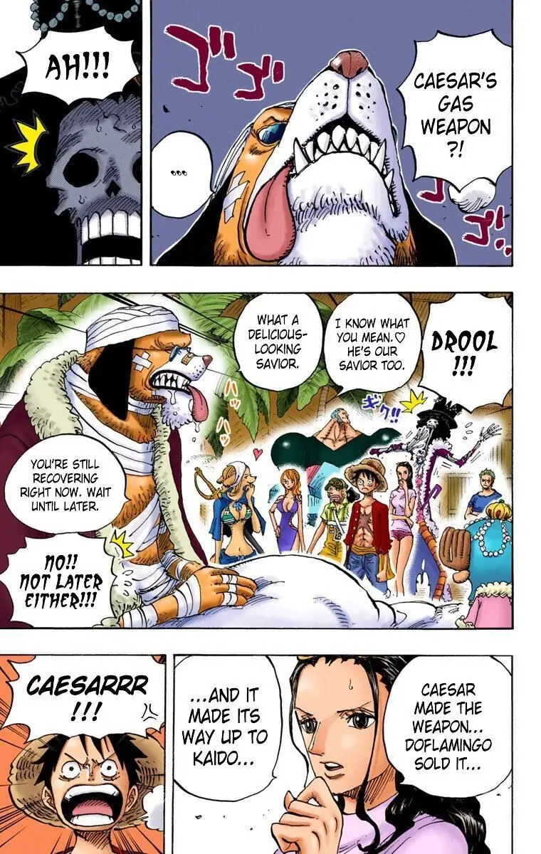 One Piece (Official Colored) Chapter 809 page 3 - 