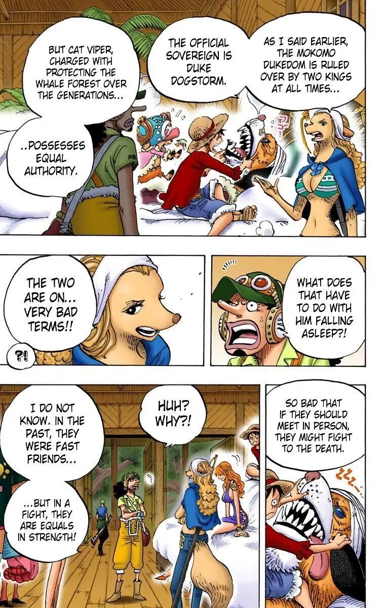 One Piece (Official Colored) Chapter 809 page 5 - 