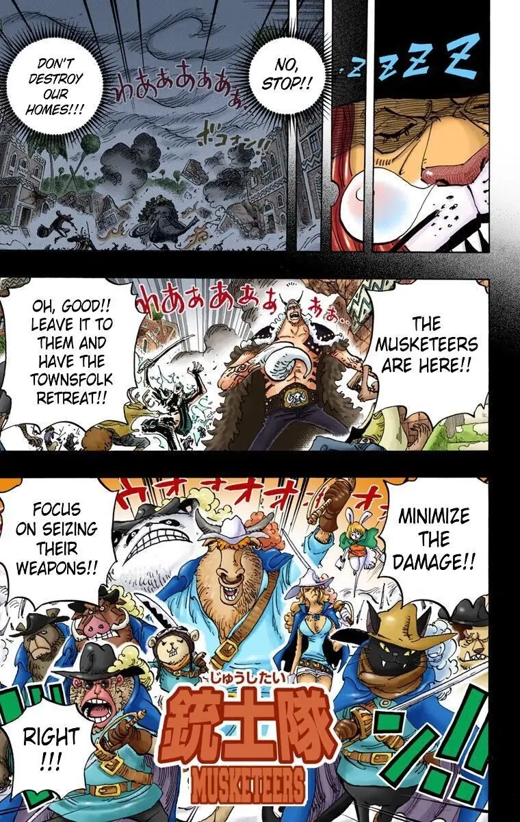 One Piece (Official Colored) Chapter 809 page 7 - 