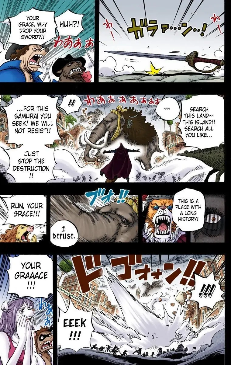 One Piece (Official Colored) Chapter 809 page 10 - 