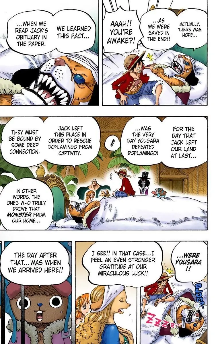 One Piece (Official Colored) Chapter 810 page 11 - 