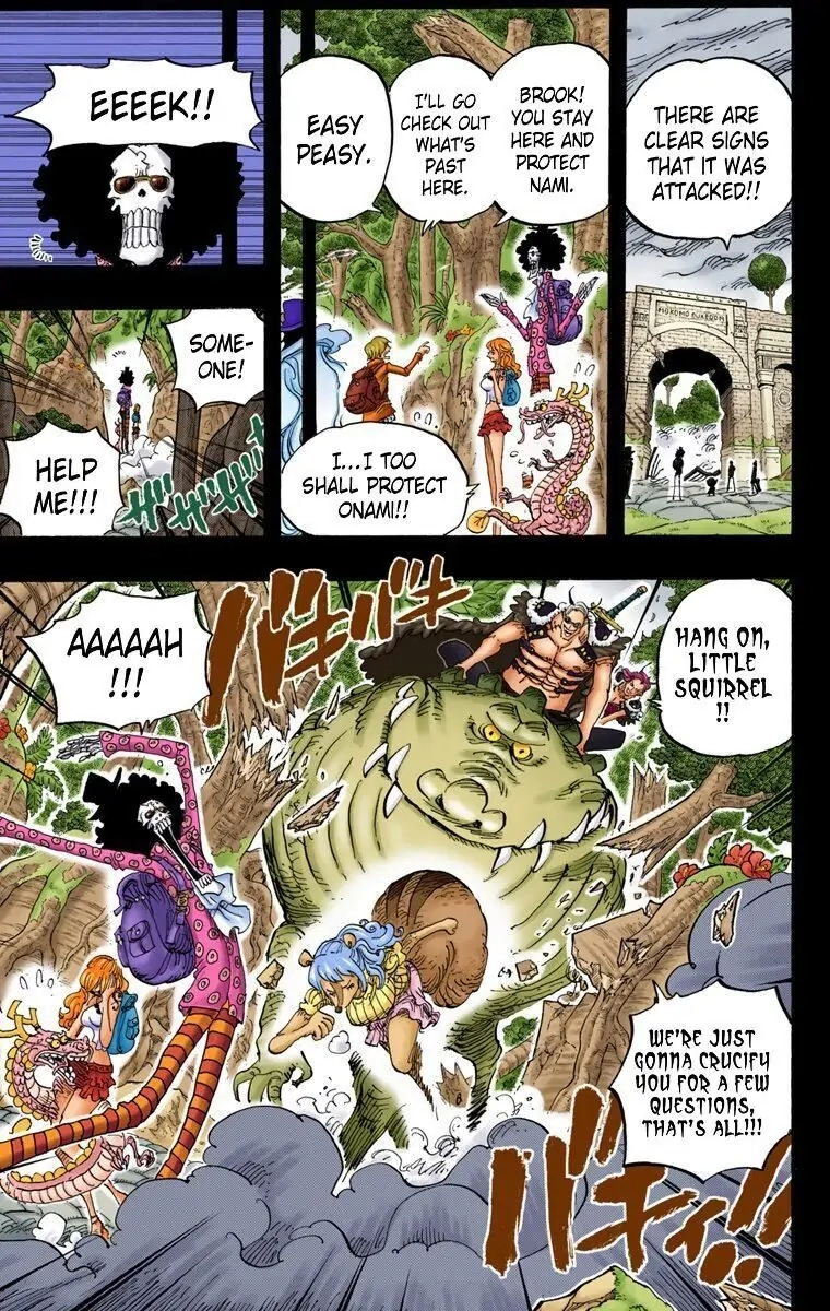 One Piece (Official Colored) Chapter 810 page 13 - 