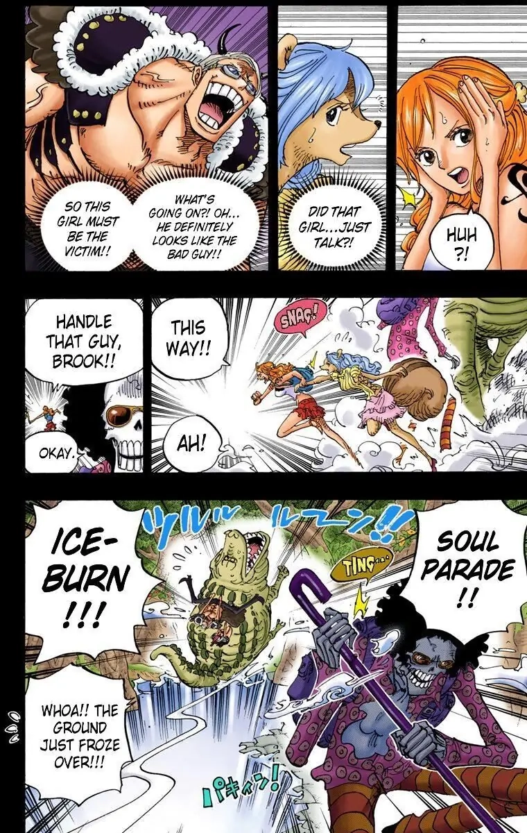 One Piece (Official Colored) Chapter 810 page 14 - 