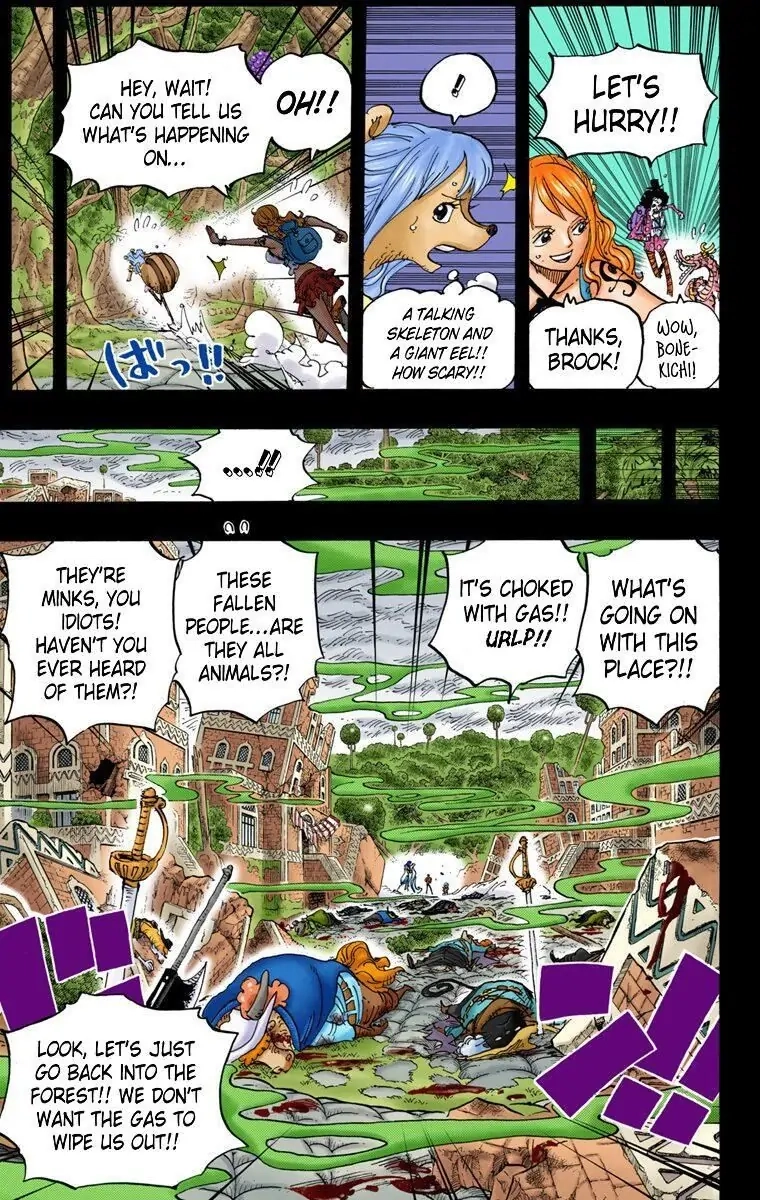 One Piece (Official Colored) Chapter 810 page 15 - 
