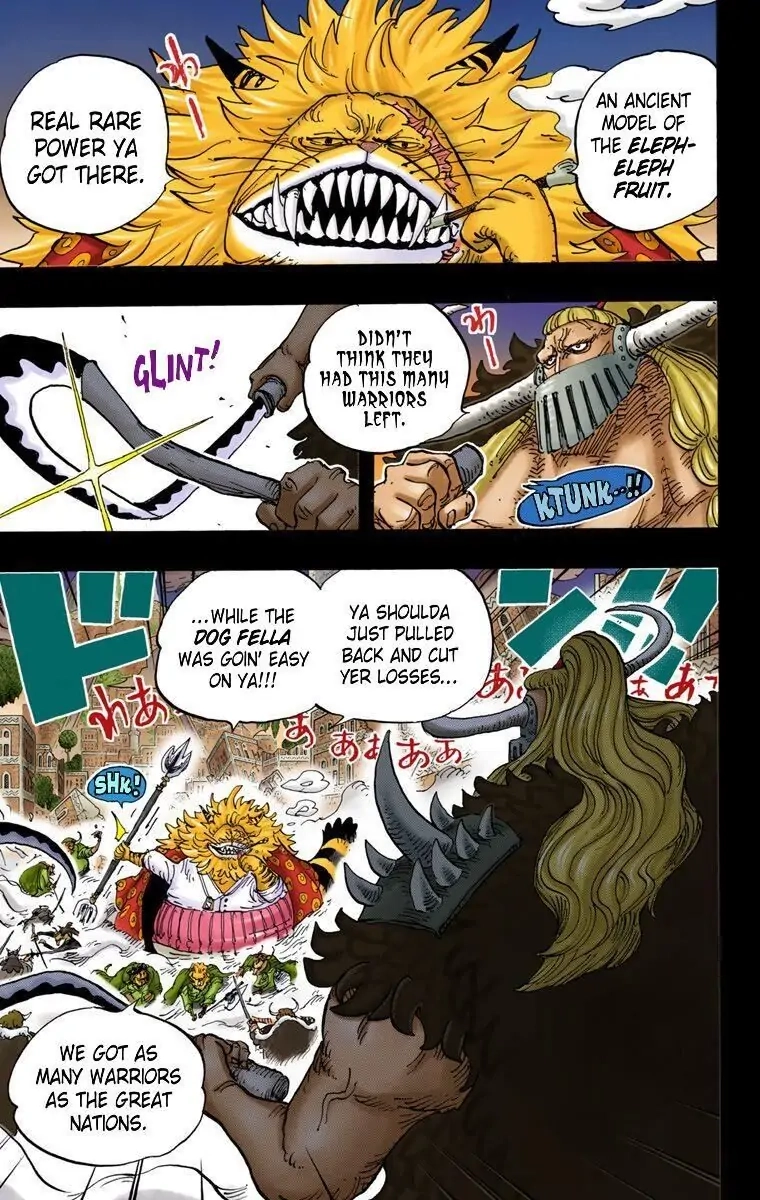One Piece (Official Colored) Chapter 810 page 3 - 