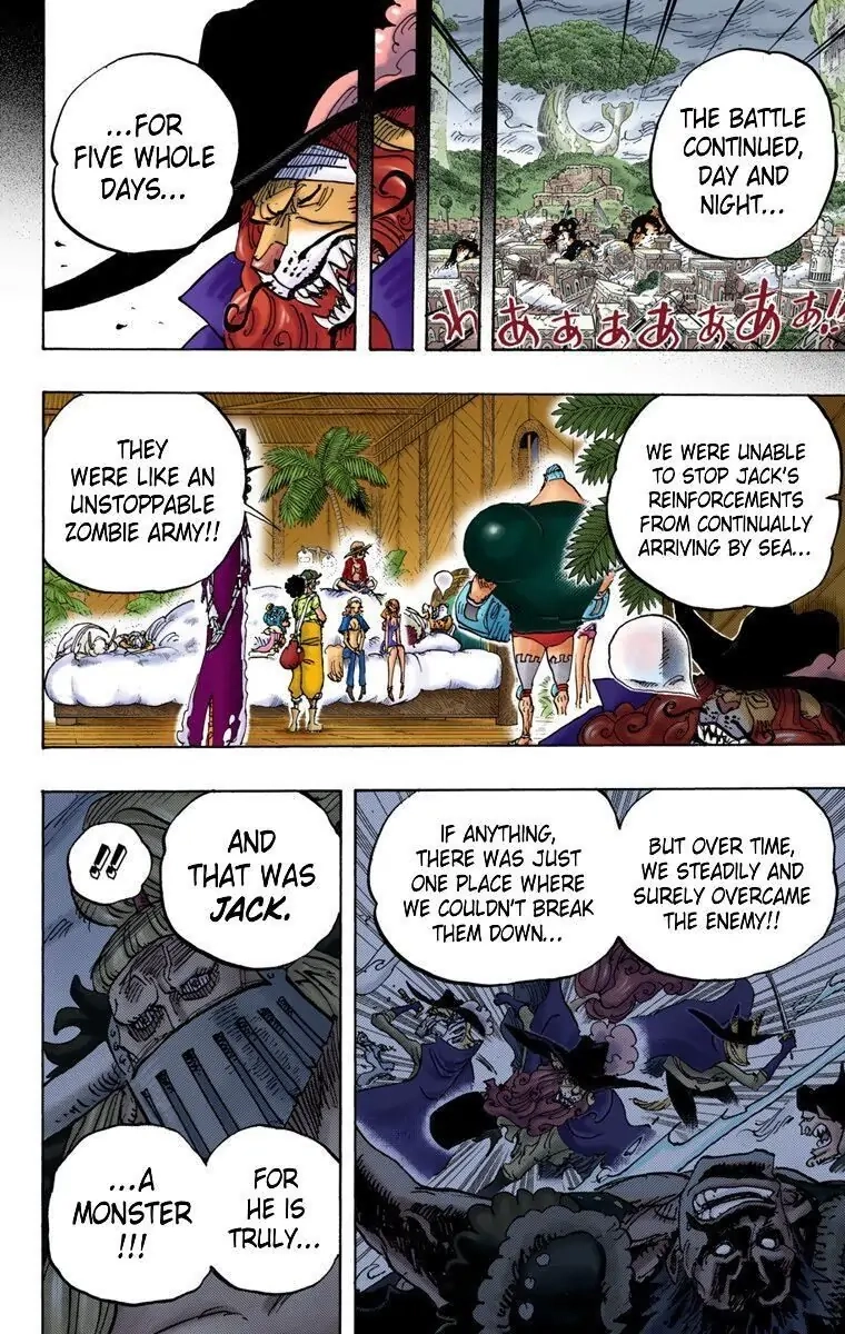 One Piece (Official Colored) Chapter 810 page 6 - 