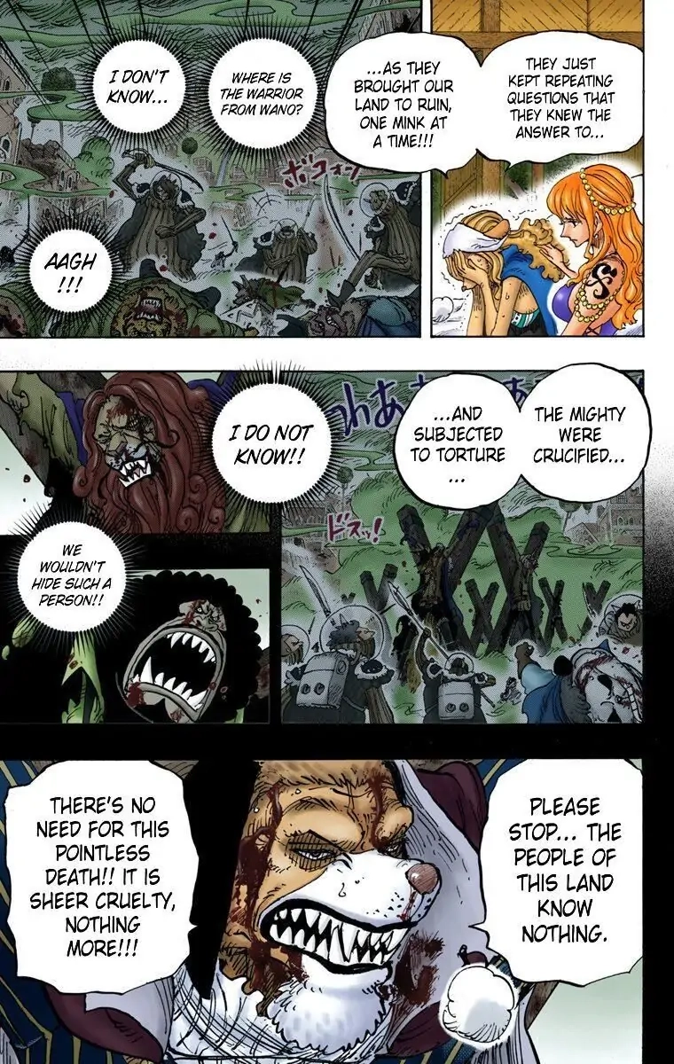 One Piece (Official Colored) Chapter 810 page 9 - 