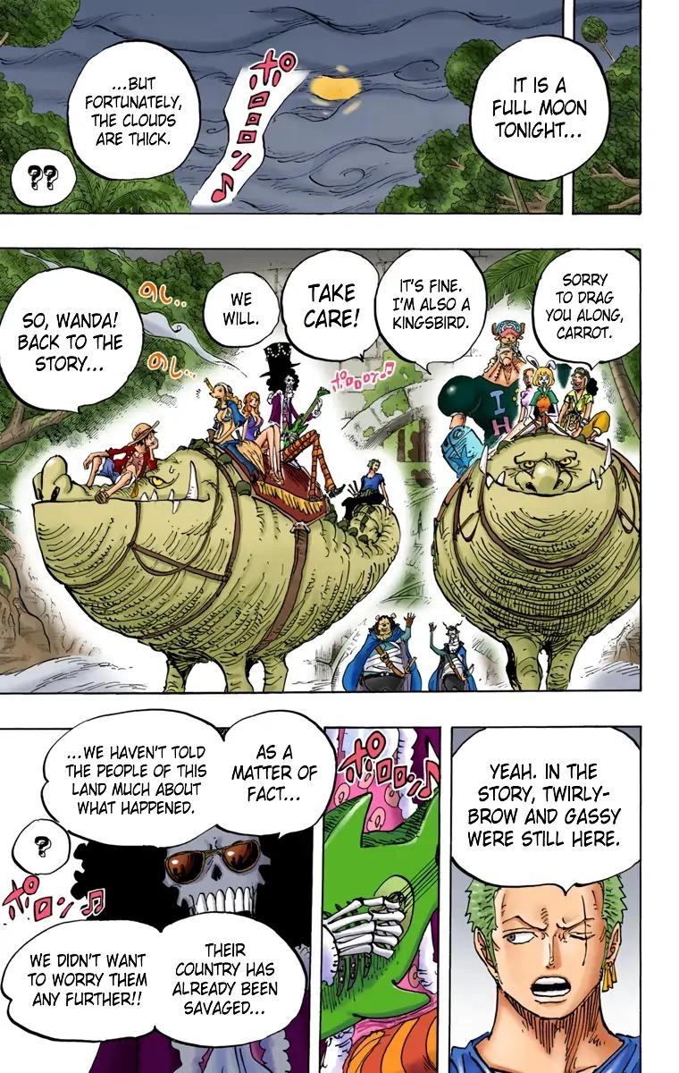 One Piece (Official Colored) Chapter 811 page 17 - 