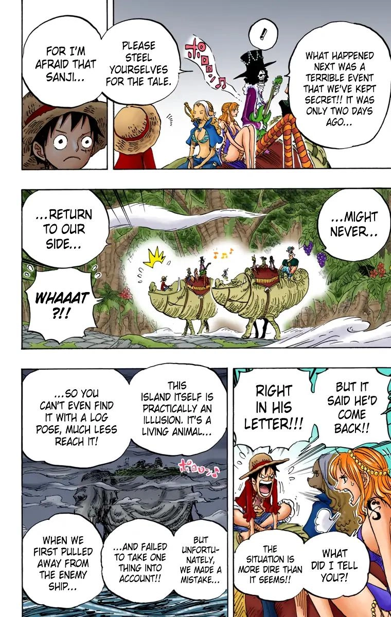 One Piece (Official Colored) Chapter 811 page 18 - 