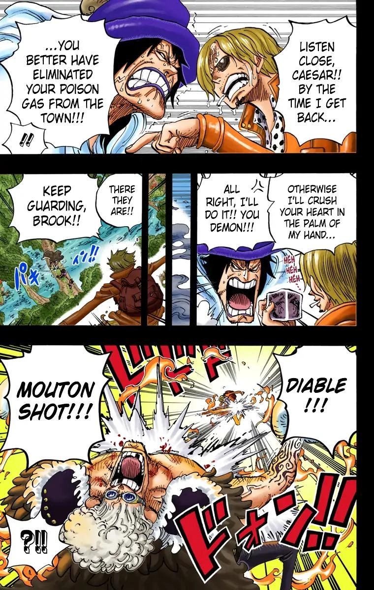 One Piece (Official Colored) Chapter 811 page 5 - 