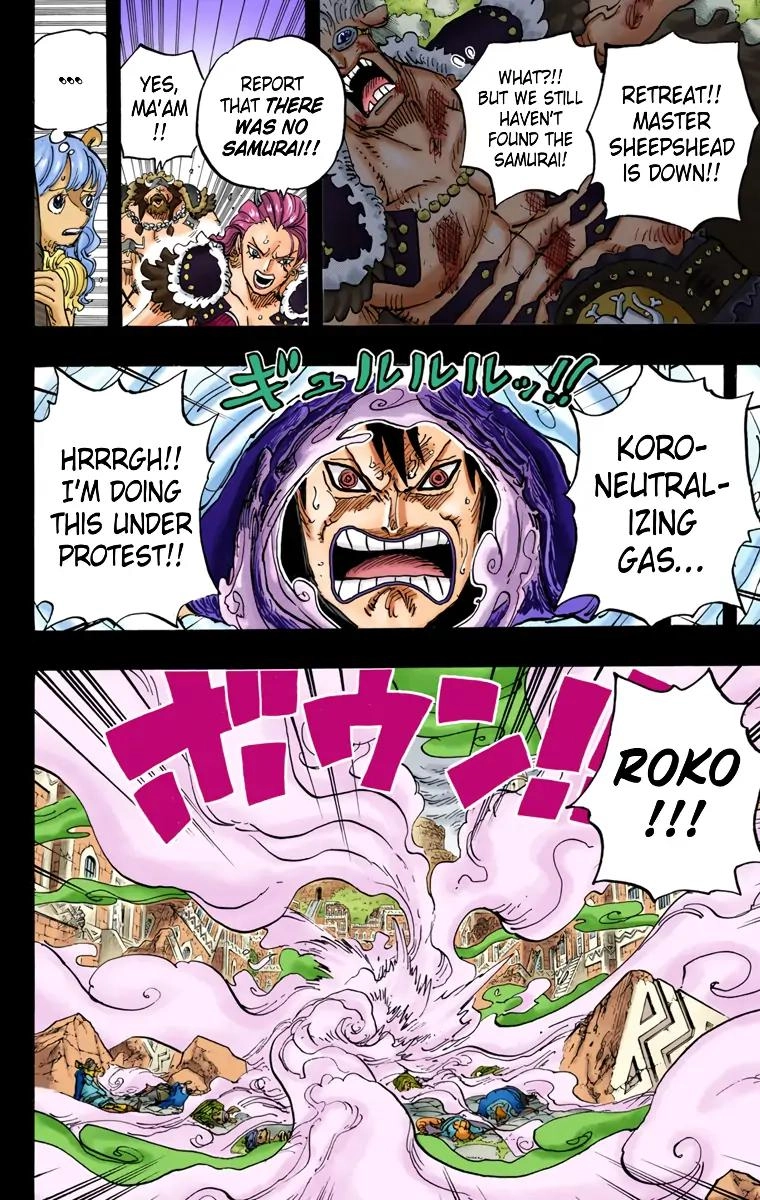One Piece (Official Colored) Chapter 811 page 6 - 
