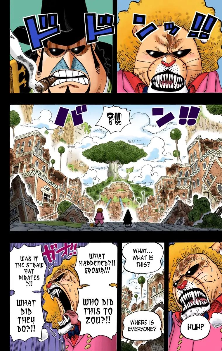 One Piece (Official Colored) Chapter 812 page 2 - 