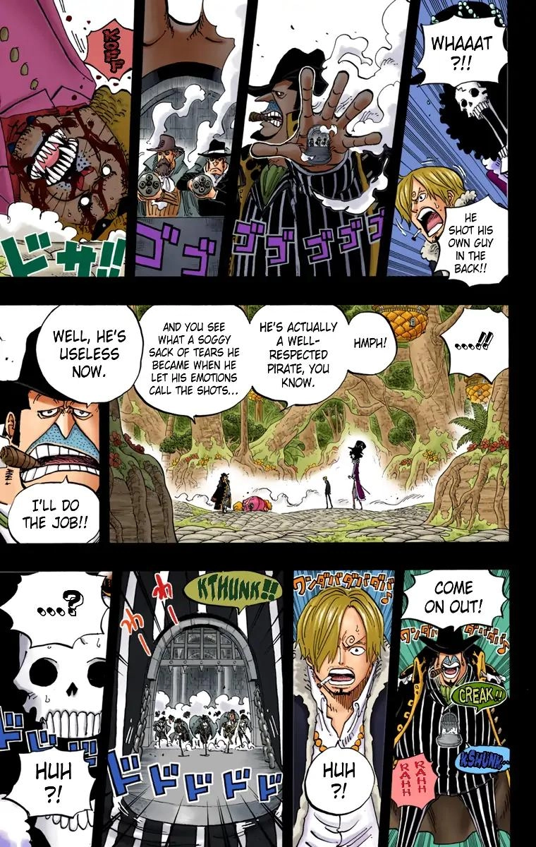 One Piece (Official Colored) Chapter 812 page 11 - 