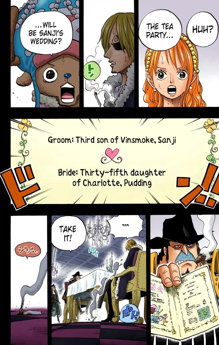 One Piece (Official Colored) Chapter 813 page 2 - 
