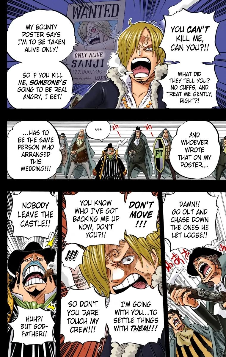 One Piece (Official Colored) Chapter 813 page 14 - 