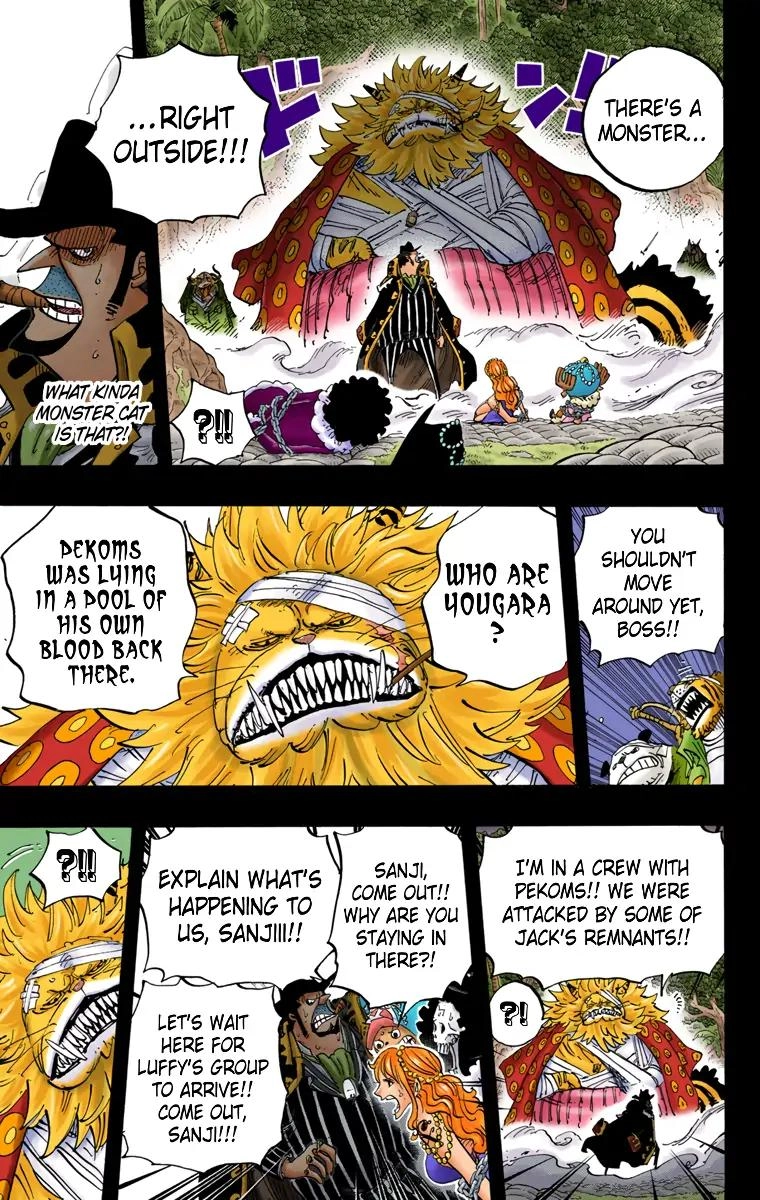 One Piece (Official Colored) Chapter 813 page 15 - 