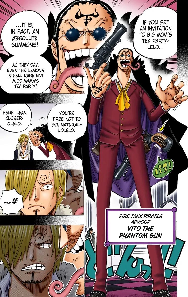 One Piece (Official Colored) Chapter 813 page 9 - 
