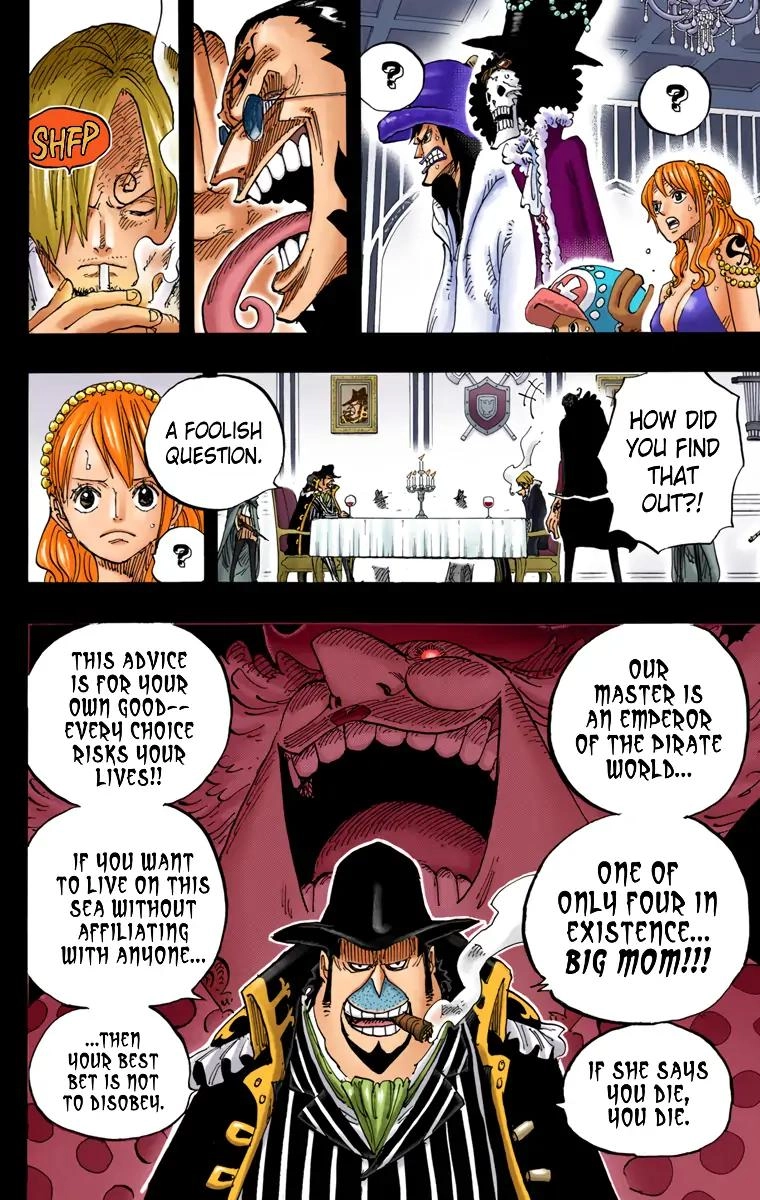 One Piece (Official Colored) Chapter 813 page 10 - 