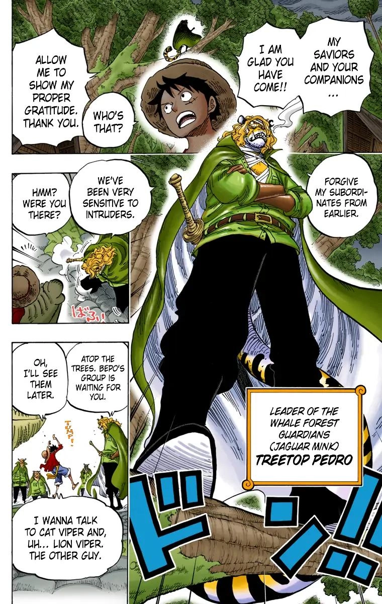 One Piece (Official Colored) Chapter 814 page 11 - 