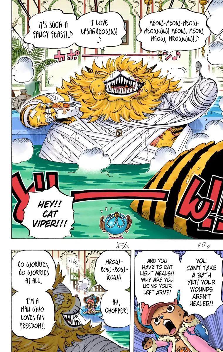 One Piece (Official Colored) Chapter 814 page 13 - 