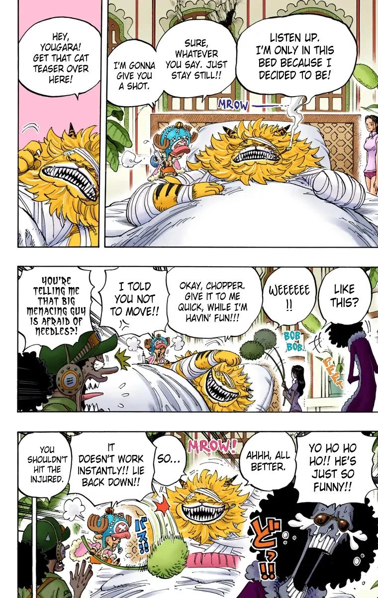One Piece (Official Colored) Chapter 814 page 15 - 