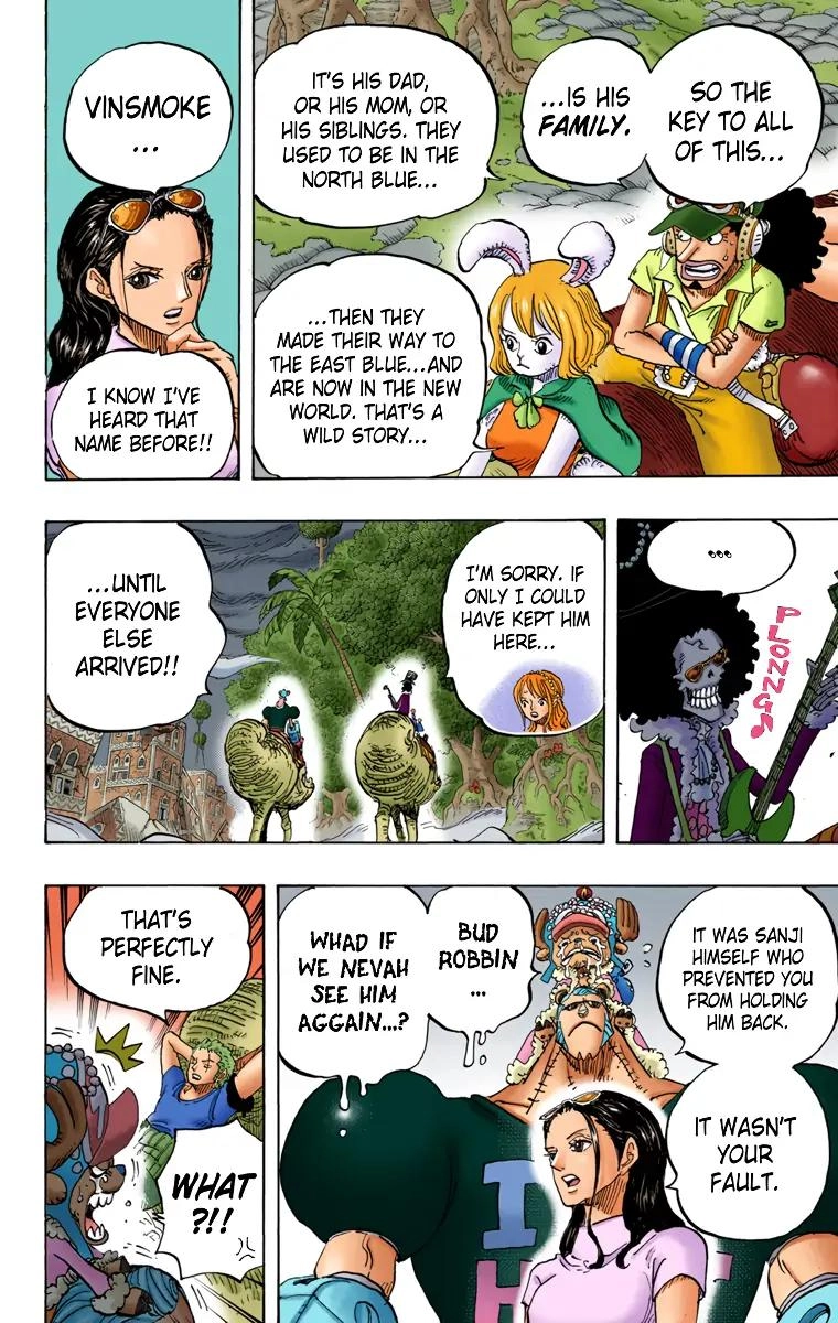 One Piece (Official Colored) Chapter 814 page 6 - 