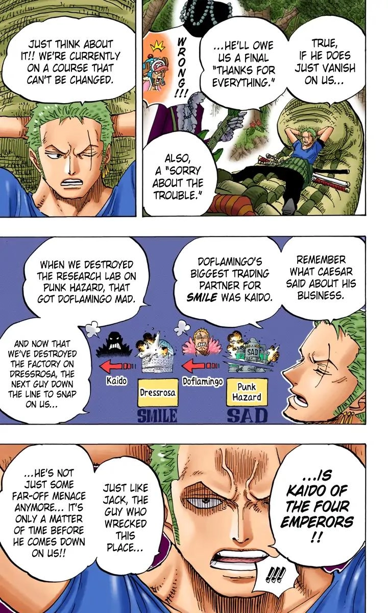 One Piece (Official Colored) Chapter 814 page 7 - 