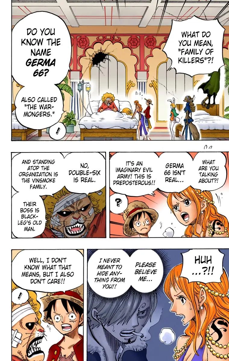 One Piece (Official Colored) Chapter 815 page 2 - 