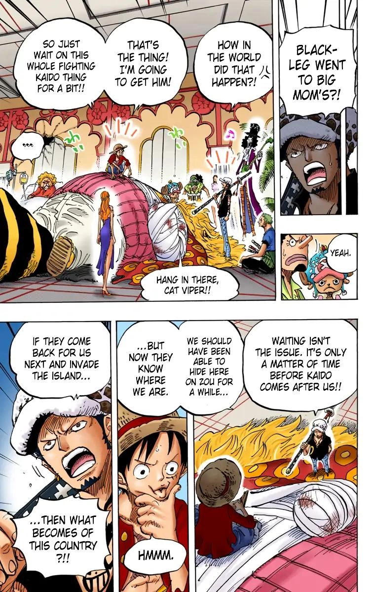 One Piece (Official Colored) Chapter 815 page 13 - 