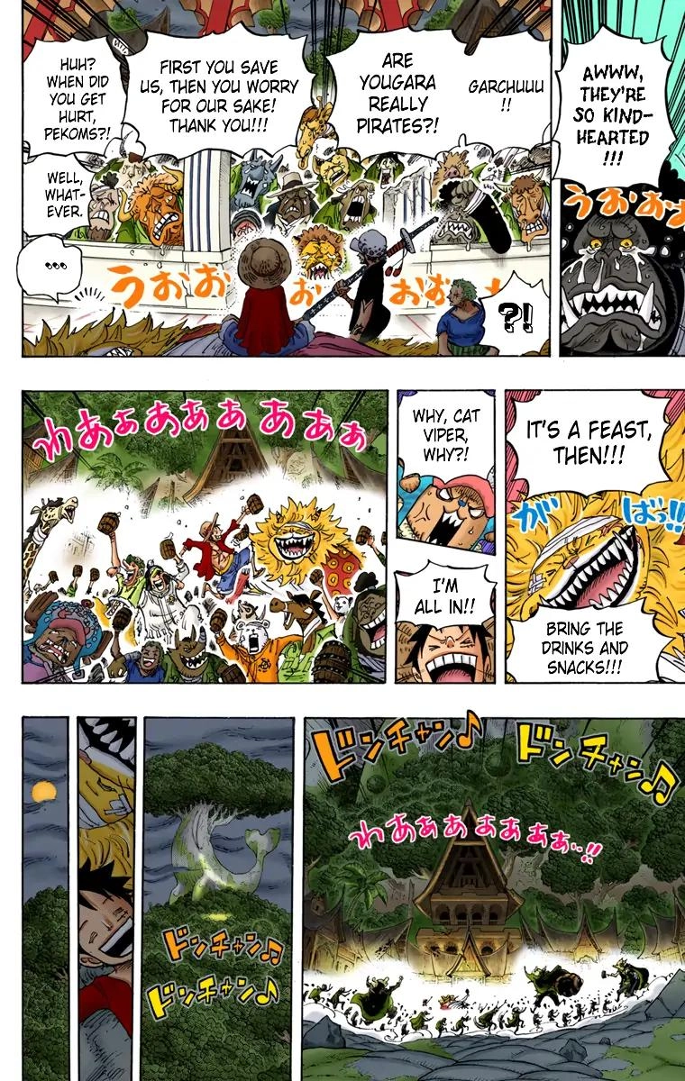 One Piece (Official Colored) Chapter 815 page 14 - 