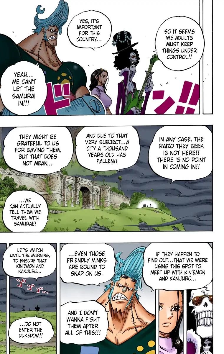 One Piece (Official Colored) Chapter 815 page 15 - 