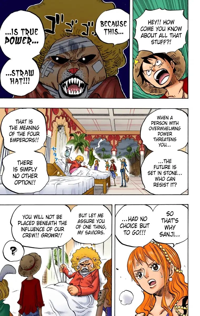 One Piece (Official Colored) Chapter 815 page 5 - 