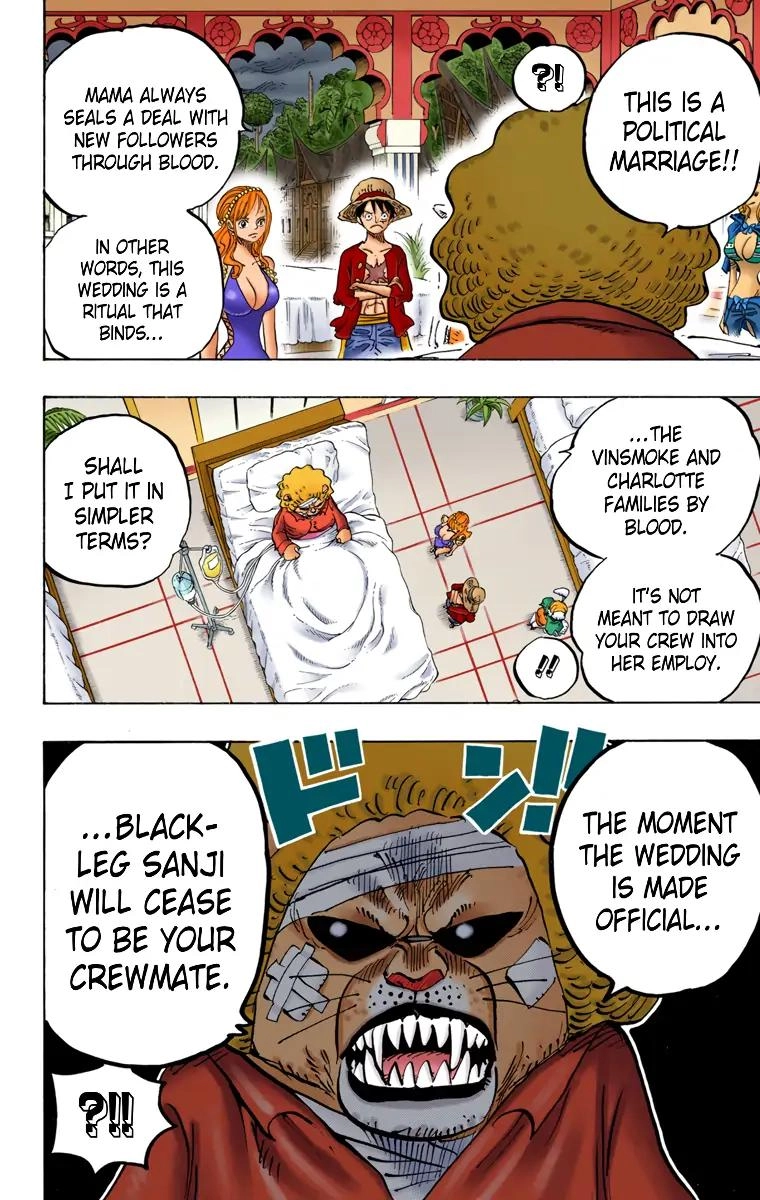 One Piece (Official Colored) Chapter 815 page 6 - 