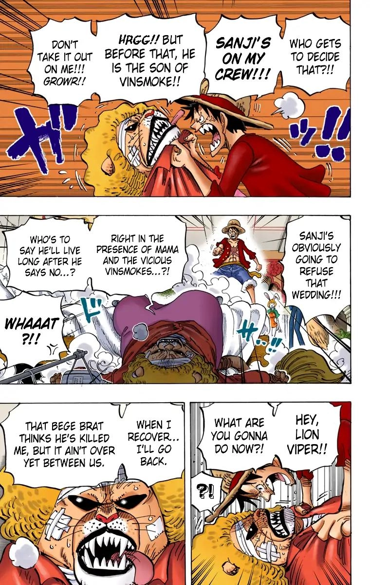 One Piece (Official Colored) Chapter 815 page 7 - 