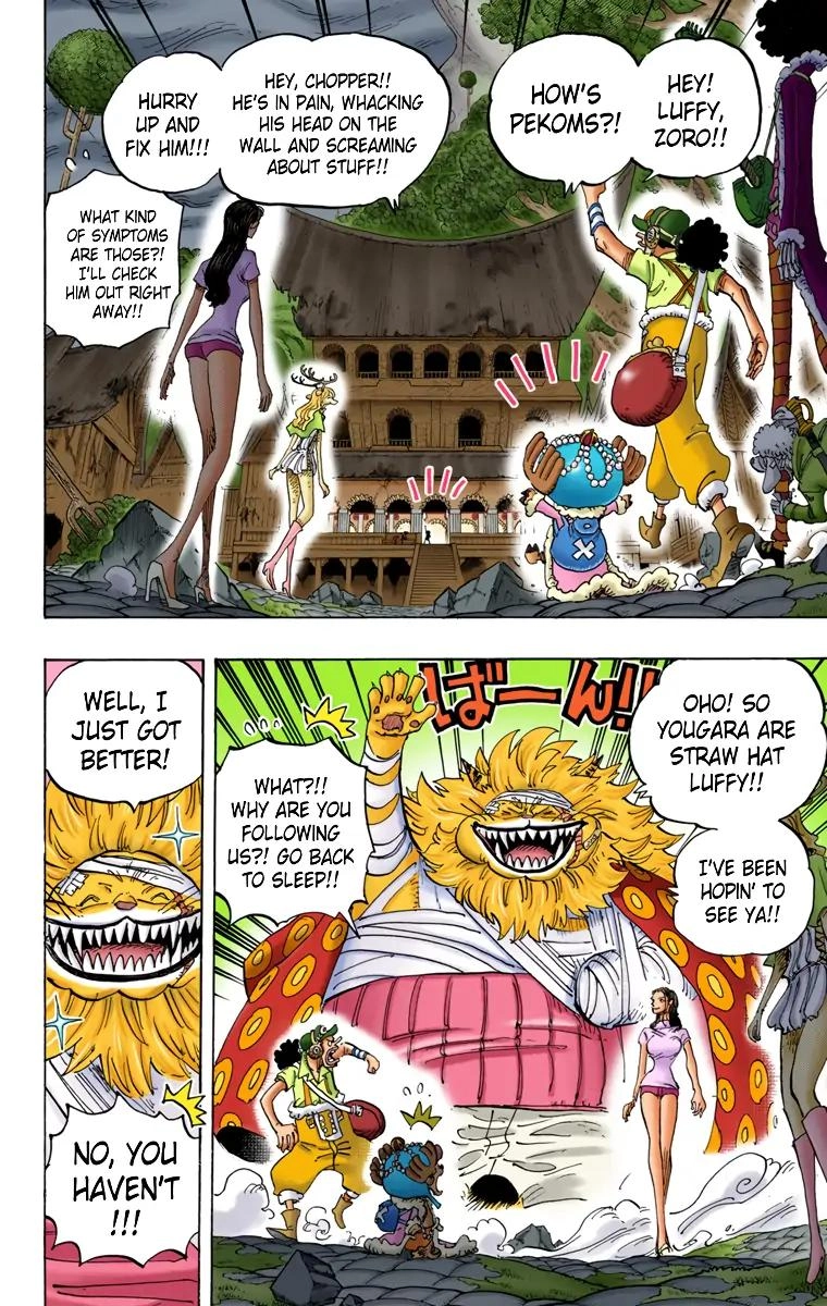 One Piece (Official Colored) Chapter 815 page 10 - 