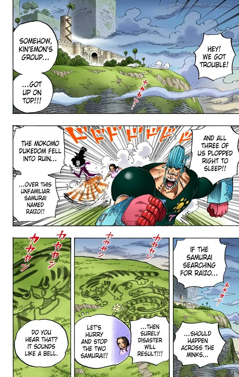 One Piece (Official Colored) Chapter 816 page 2 - 