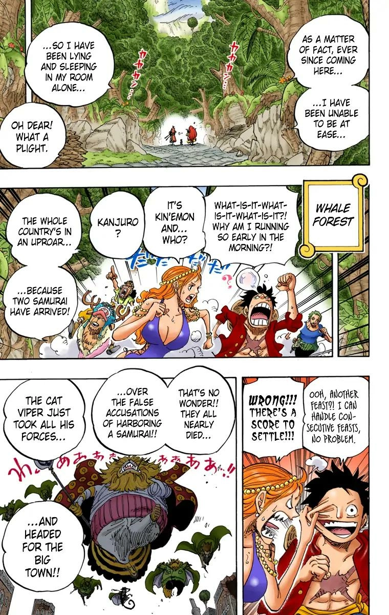 One Piece (Official Colored) Chapter 816 page 5 - 