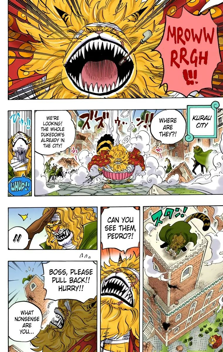 One Piece (Official Colored) Chapter 816 page 6 - 