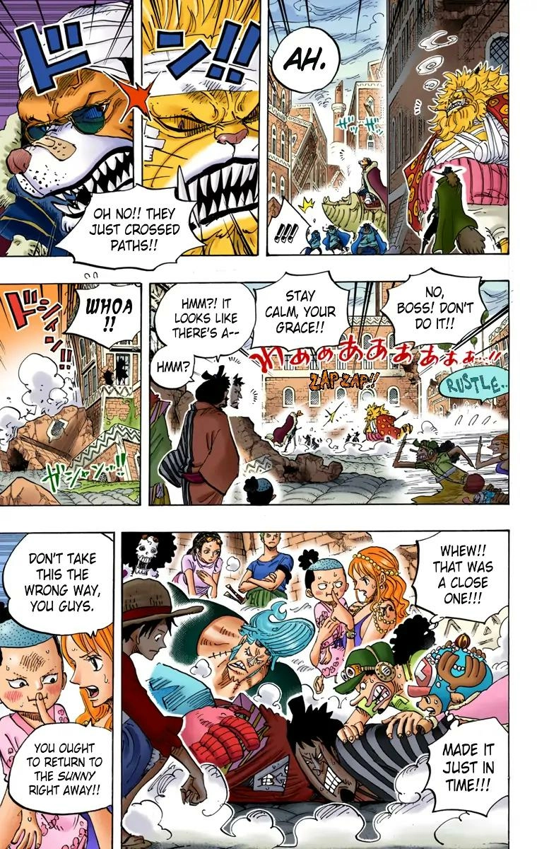 One Piece (Official Colored) Chapter 816 page 7 - 