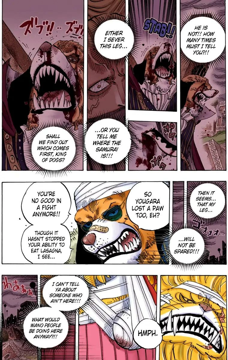 One Piece (Official Colored) Chapter 816 page 9 - 