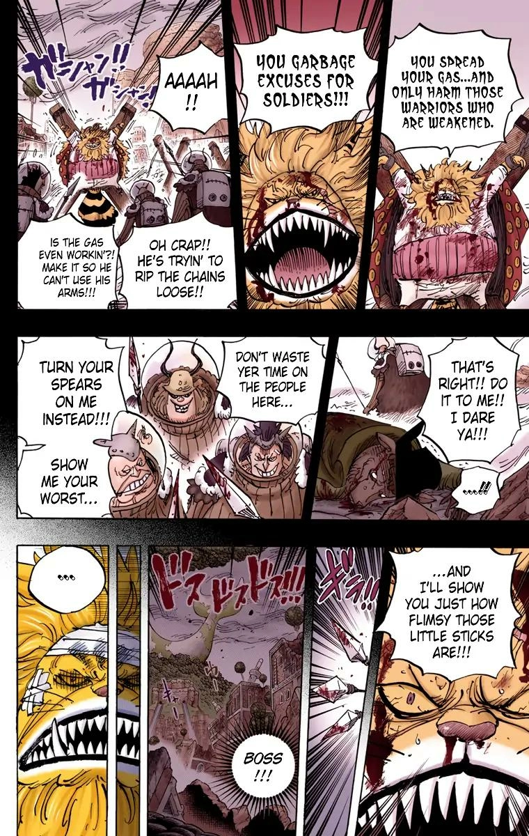 One Piece (Official Colored) Chapter 816 page 10 - 