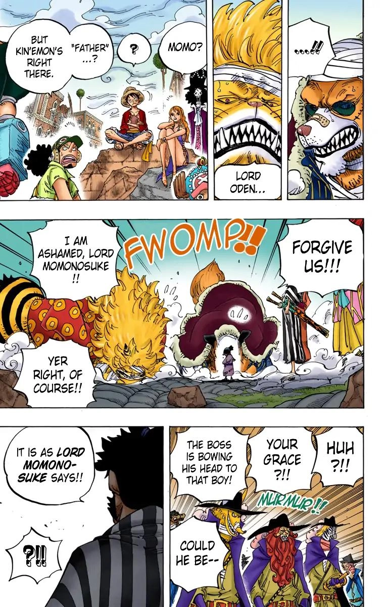 One Piece (Official Colored) Chapter 817 page 14 - 