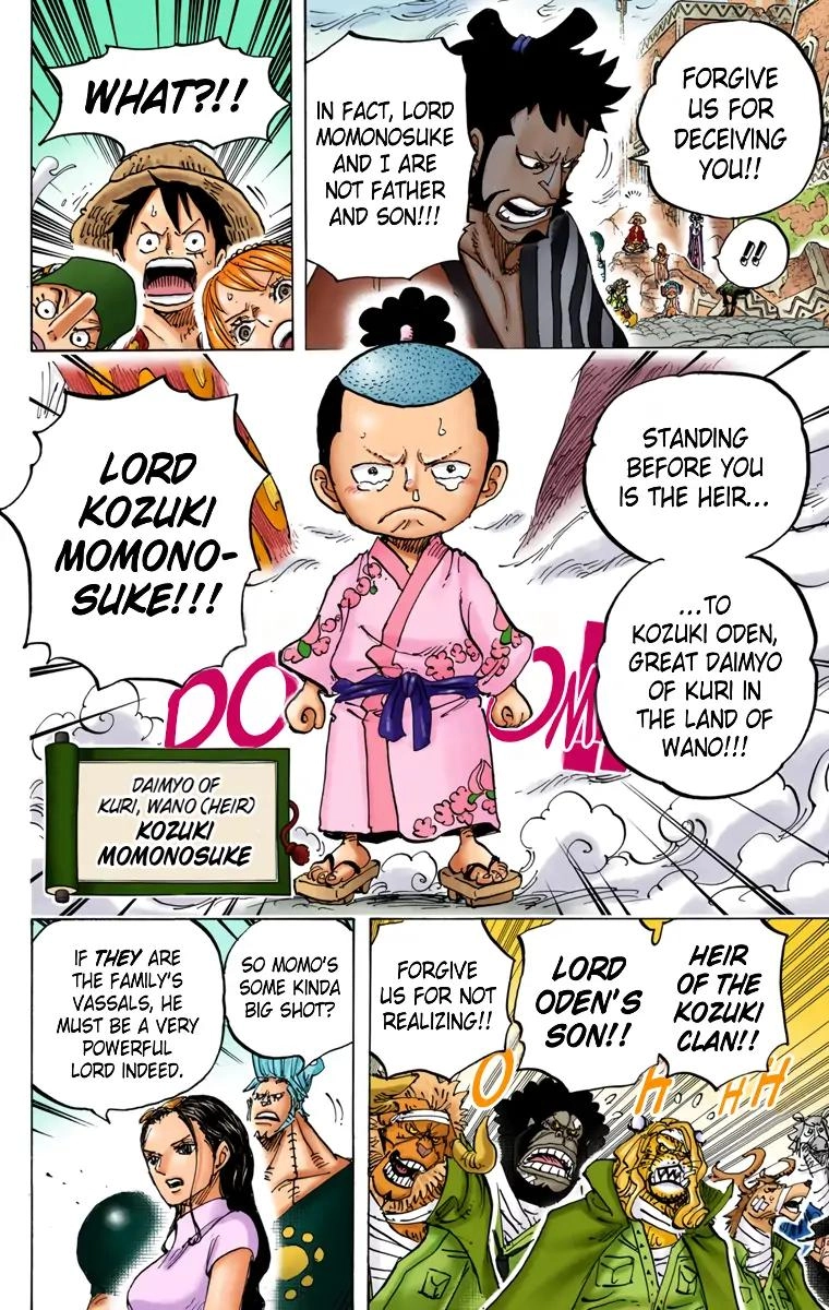One Piece (Official Colored) Chapter 817 page 15 - 
