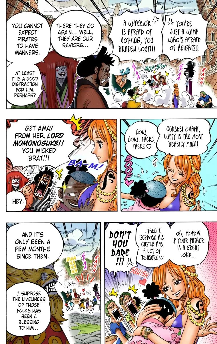 One Piece (Official Colored) Chapter 817 page 17 - 
